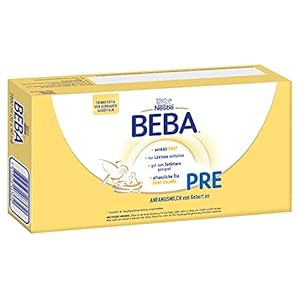 Nestlé BEBA PRE, Säuglingsmilchnahrung von Geburt an, trinkfertige Babymilch im Fläschchen, leicht verträgliche Babynahrung, 32er Pack (32 x 90 ml)