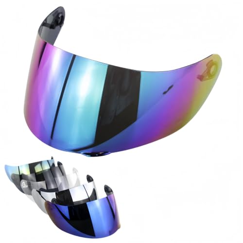 �w�����b�g�V�[���h AGV K1/K3SV/K5�Ή� �o�C�N�p PC�� 1�� �t���t�F�C�X �h���h�� UV400 �h�� �Ϗ� �����ȒP (�u���[���C���{�[)
