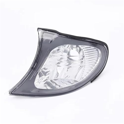 Clignotant rétroviseur argenté avec feu d'angle étanche pour BMW Série 3 E46 2002-2005