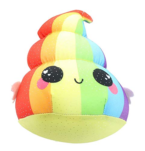 Se7en20 Glitter Galaxy 6-Inch Rainbow Poop Collectible Plush