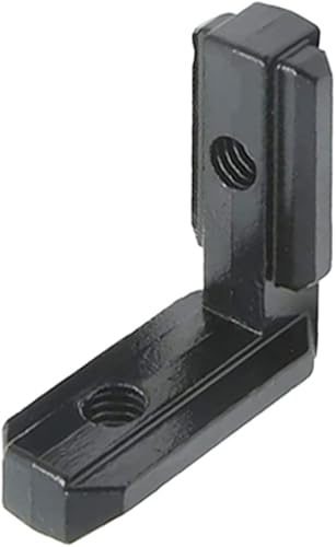 Miniatura 4 de 40 conectores de extrusión 2020 2020 esquina de extrusión de aluminio con 40 perfiles de extrusión de aluminio 2020 con ranura en T, soporte L, 80