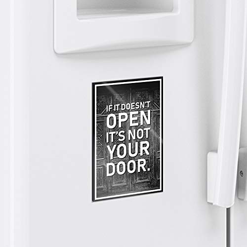 Imán motivacional rectangular para refrigerador 6x4 pulgadas miniatura 2