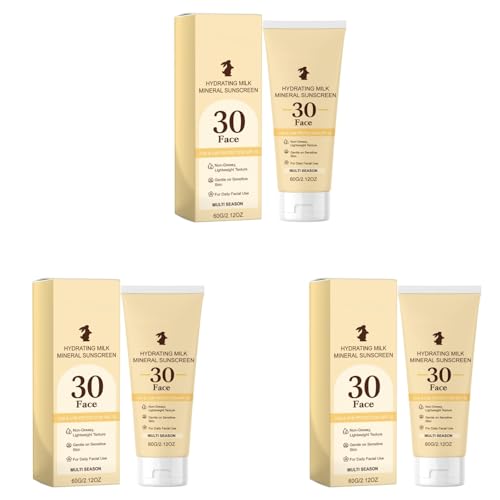 Crème solaire minérale visage SPF30 anti rougeurs pour peaux sensibles et réactives