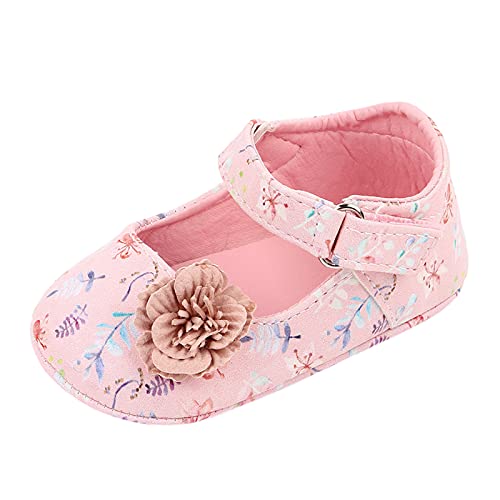 Sapatos para bebês meninas recém-nascidos, sola de borracha macia antiderrapante para o verão, sapat