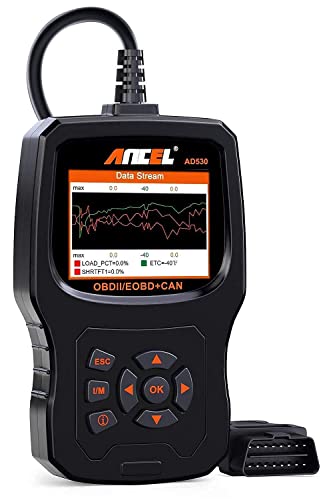 Ancel Ad530 Vehicle Obd2 Scanner Car Code Reader Diagnostic Scan Tool With Ancel Protective Case Storage Bag #TOP1