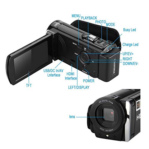 Cámara para Niños con Tarjeta TF,Cámara Digitale Selfie para Niños,Video cámara Infantil c2356