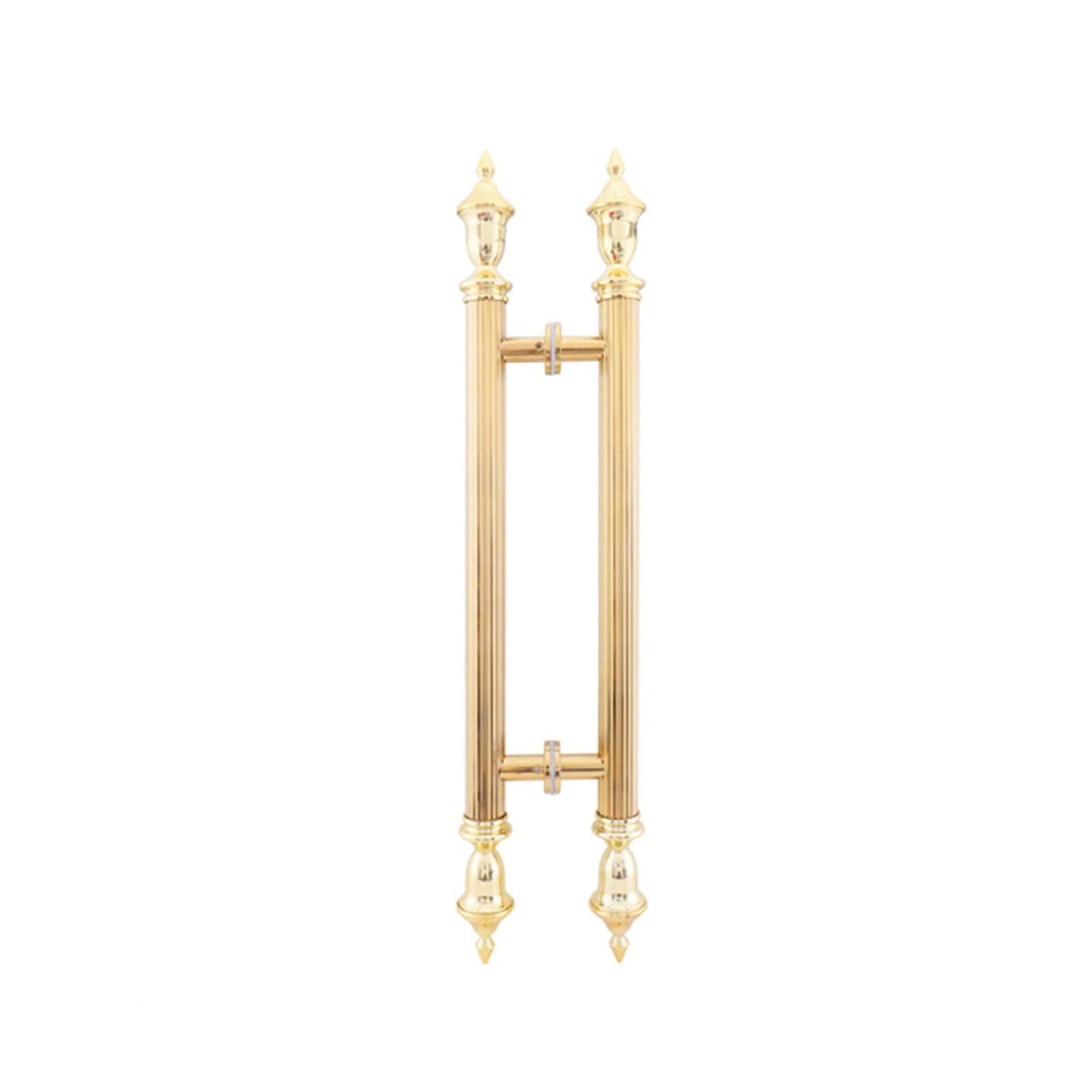 Poignée de porte en acier inoxydable grande taille bronze noir or pour porte de grange