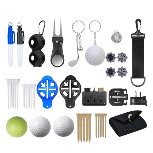 Kit d'outils de golf de 24 jours pour optimiser votre jeu avant Noël