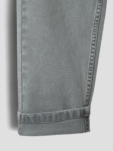 Image of Urbano Juniors Boy's Loose Baggy Fit Washed Denim Jeans Stretchable