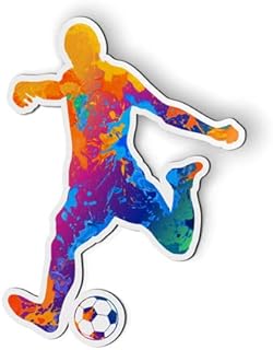 Soccer Colorful - 5" Magnet for Car Locker Refrigerator