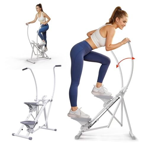 Niceday Cross Trainer Steppers for Exercise at Home, Stair Stepper with Handlebar, Climbing Machine, Dual-Action Advanced Stepper, Stair Climber, Stair Master