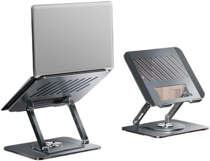 360 Degrees Book Stand Carbon Steel Reading Rack Heat Dissipation Holder