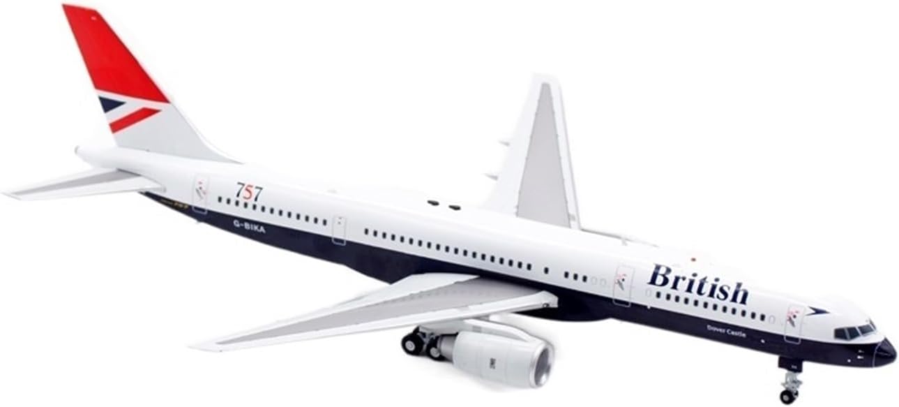 Die Cast Plane 1 200 for B757-200 Static Die Cast Alloy Scale Passenger Simulation Aircraft Model Collection Souvenir Finished Metal Airplane