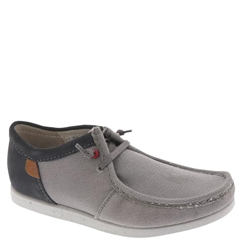 Clarks Men's ShacreLite Moc Oxford Grey Combi 11 Wide　並行輸入品