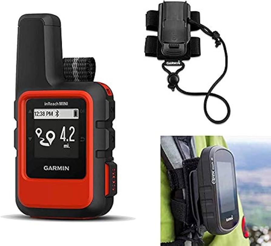 Garmin inReach オレンジミニ バックパックテザー付き