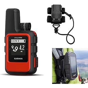 Garmin inReach Orange Mini with Backpack Strap
