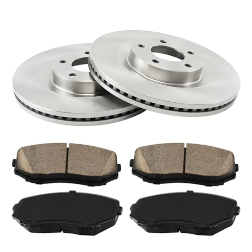 Torchbeam Front Brake kit|Brake Pads and Rotors Kit Compatible with ...
