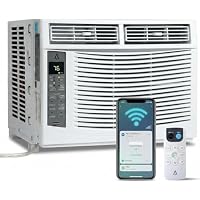 GarveeLife 6000 BTU Smart Ultra Quiet Window Air Conditioner
