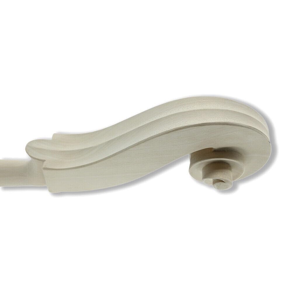 Nuevo mástil de arce para contrabajo de tamaño 3/4 para una construcción superior de instrumentos musicales de bricolaje (tamaño 3/4)