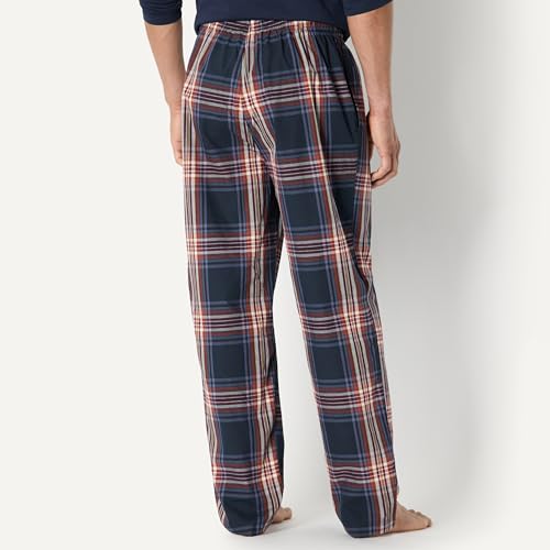 Amazon Essentials Mens Straight-Fit Woven Pajama Pant with Pockets