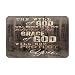 BLUYIG Christian Bible Verse The Will of God Never Take You Church Door Mat Funny Welcome Doormat Indoor Entrance Floor Mats 17x30 Inch