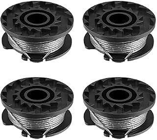 Gobesty 4 Pieces Strimmer Wire for Bosch, Spool & Line For Bosch ART23SL ART26SL Grass Trimmers, Spool Feed Strimmer Line For Bosch, 4.9 m x 1.65 mm with F016800569/F016800385ART 30-36, ART 30 27 24