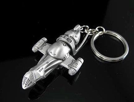 Firefly Keychain - 3D Spaceship Model Detailed Metal Construction