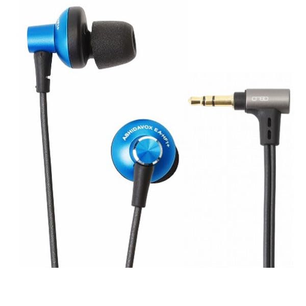 「ASHIDAVOX EA-HF1+ レッド」アシダ音響 有線イヤホン 保証あり Amazon.co.jp: [国内正規品] ASHIDAVOX EA-HF1+ レッド カナル型