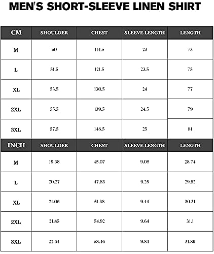 Ryannology Mens Guayabera Shirts Linen Short Sleeve Button Down Casual Beach Cuban Camp Mexican Shirt For Men #TOP5