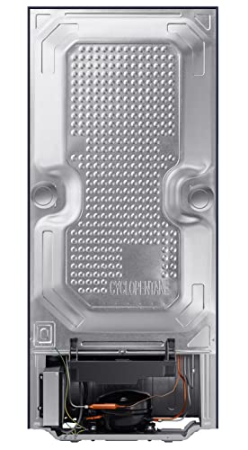 Image of Samsung 215L 4 Star Inverter Direct-Cool Single Door Digi-Touch Refrigerator Appliance (RR23C2E24NK /HL,Orange Blossom Blue)