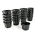 The ROP Shop | (Pack of 20) Black Cage Cup Hold 0.5 Pint / 8 fl oz to Hang Feed & Water for Pet