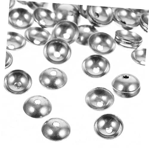 ERINGOGO DIY Supply 150pcs Vintage Beads Caps for Necklace Bracelet Making Stainless Steel Spacer Beads Caps