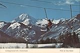 Campground Lift with Mt. Daley in Background Snowmass Colorado Original Vintage Postcard