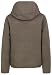 Sublevel Damen Fleecejacke Kapuze Reißverschluss Middle-Brown M
