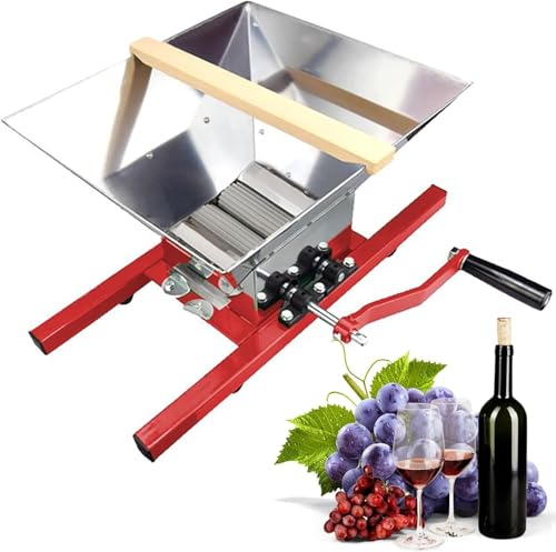 【Facile da usare】: questo spremifrutta manuale ti consente di controllare la velocità di frantumazione. L'impugnatura ergonomica, dotata di una comoda copertura in gomma, garantisce una rotazione fluida grazie all'albero in acciaio inossidabile. Maggiore stabilità e facilità d'uso.