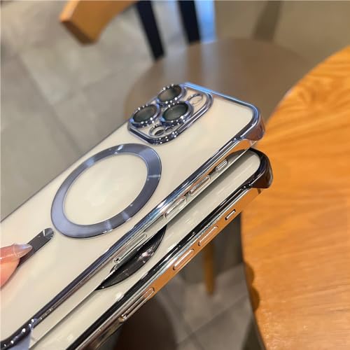 Étui de placage transparent haut de gamme pour iPhone 12 or - 4