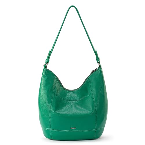 Image of The Sak Sequoia Hobo Bag - Premium Large Leather Women's Handbag for Everyday & Travel - Durable Purse With Zipper Pocket
