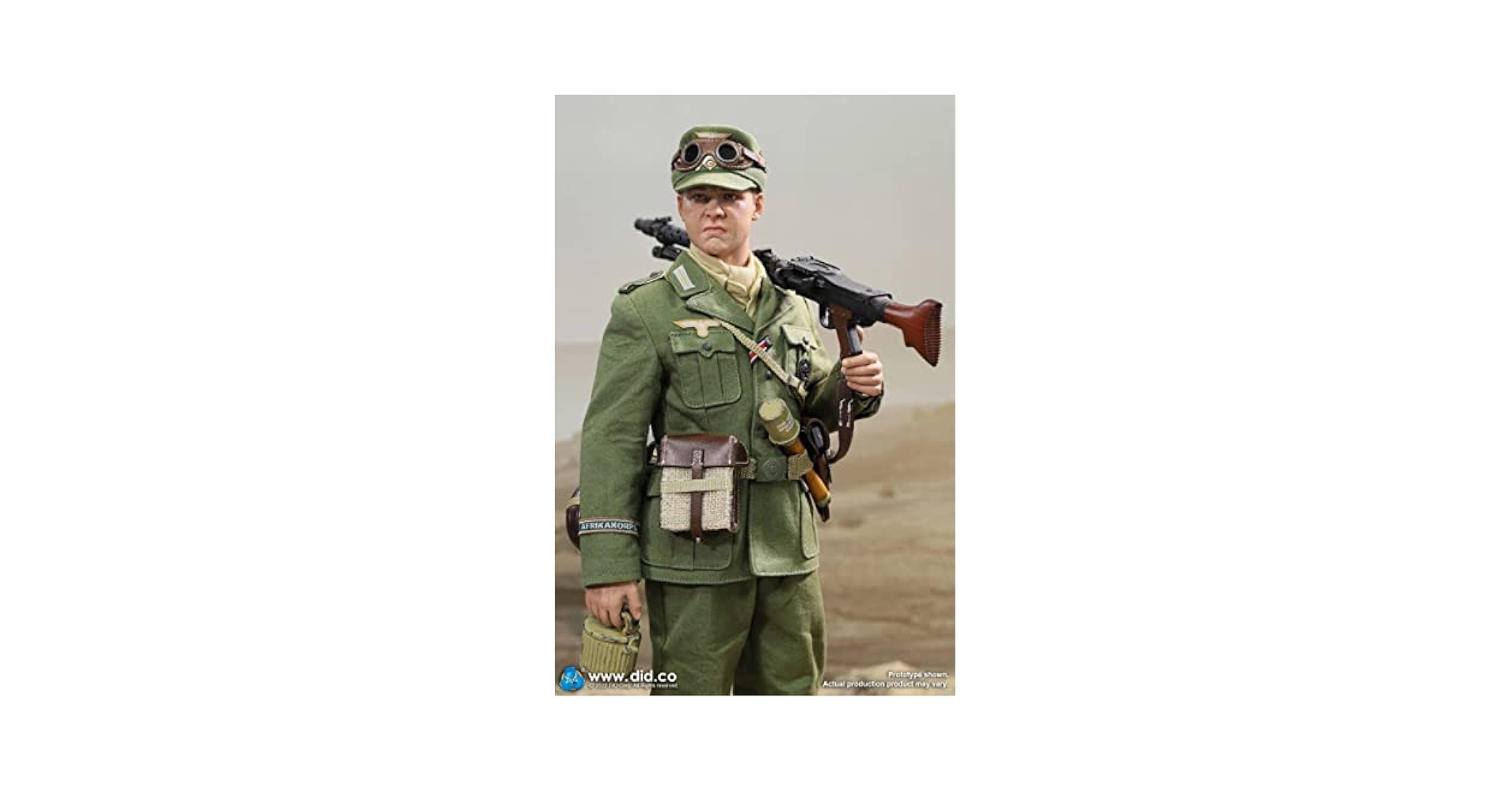 Amazon | DID 1/6 WW2 ドイツ国防軍 ドイツアフリカ軍団 DAK