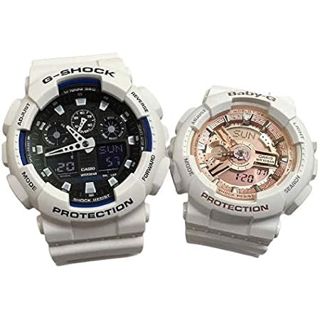 木造 CASIO 恋人達のGショック ペアウオッチ カシオ G-SHOCK BABY-G GA