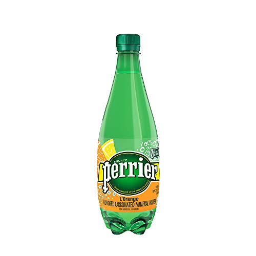 image for Perrier L'Orange Flavored Carbonated Mineral Water (Lemon Orange Flavo