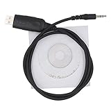 AOER USB Programming Cable 1-pin for ICOM Radios IC-F4S IC-F4161 IC-M505 IC-T90E