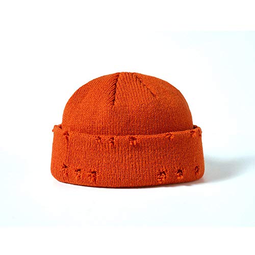 Chapeau chaud automne hiver tricoté en coton doux pour protéger du froid