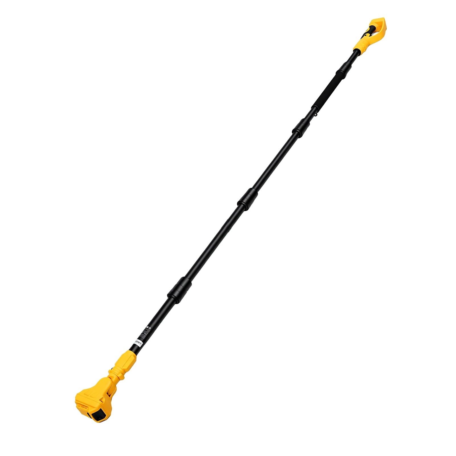 Accesorio para Sierra de Podar de Ramas Altas de 2,5 M |Cabezal Giratorio de 180°, Poste Ajustable de 3,28 a 8,2 Pies para Mini Motosierra, Compatible con la Serie