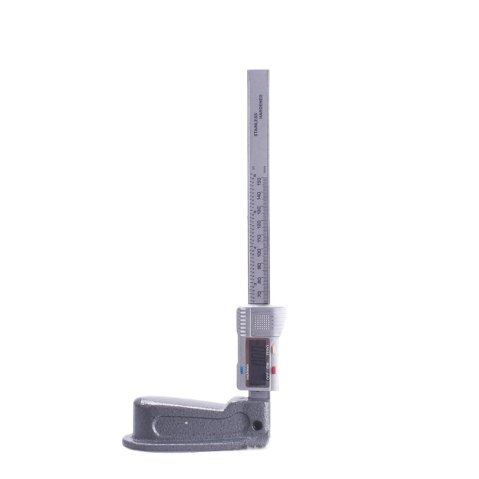 Metalowy Cyfrowy Miernik Wysokości Głębokości Narzędzie Pomiarowe Skala Suwmiarka Z Noniuszem Węglik Scribe 0-150mm Frez Do Obróbki Drewna WyraźNy łAtwy Do Odczytania