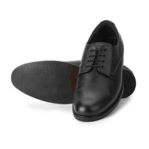 Image of Red Chief Genuine Leather Formal Derby Shoes for Men | Elegant & Comfortable Office Wear | RC3501
