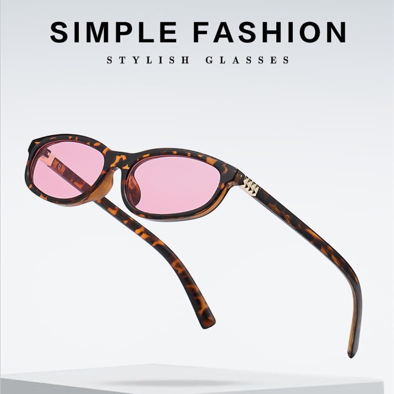 Lunettes de soleil à petite monture élégante pour femme adepte des tendances urbaines
