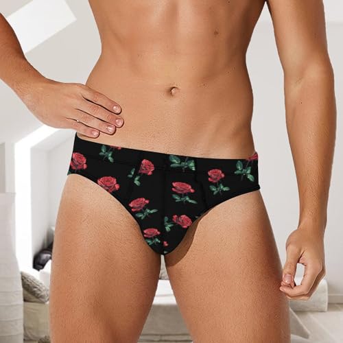 Beast Rose Beauty Men’s Underwear Boxer Briefs Breathable and Soft Panties2