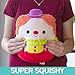 Squishmallows Original 8-Inch Bimbi The Clown - Official Jazwares Plush - Collectible Soft & Squishy Clown Stuffed Animal Toy - Add to Your Squad - Gift for Kids, Girls & Boys