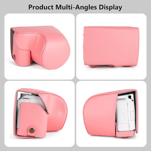 MUZIRI KINOKOO Protective Case for Sony ZV-E10 II, PU Leather Camera Case with 16-50mm Lens - Image 3