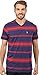 U.S. Polo Assn. Men's Striped T-Shirt, Dodger Blue, Large